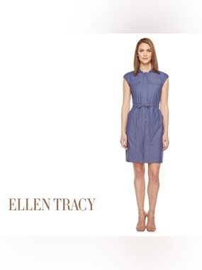 ⬇️ELLEN TRACY Denim Dress